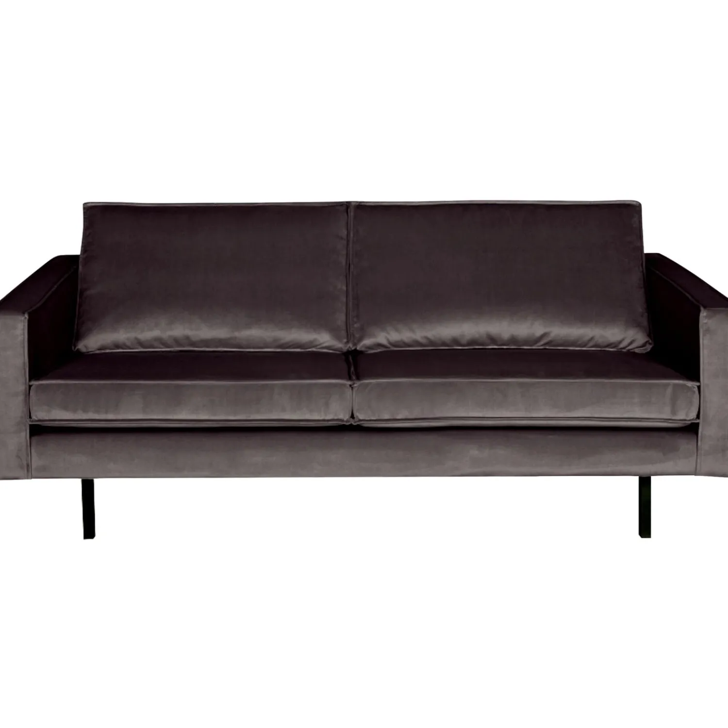 Clearance WOOOD Rodeo 2,5-zits bank velvet Antraciet