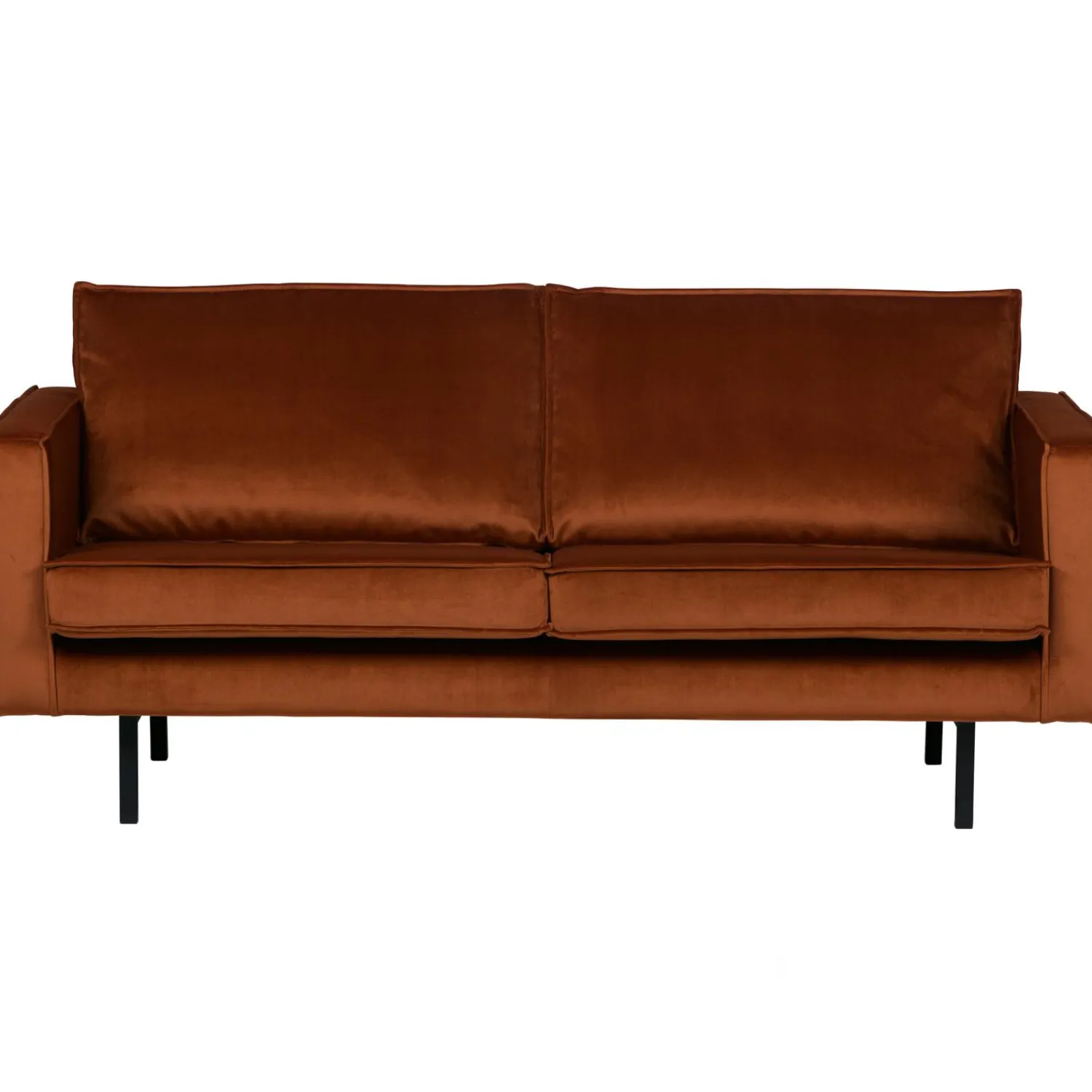WOOOD Rodeo 2,5-zits bank velvet Roest