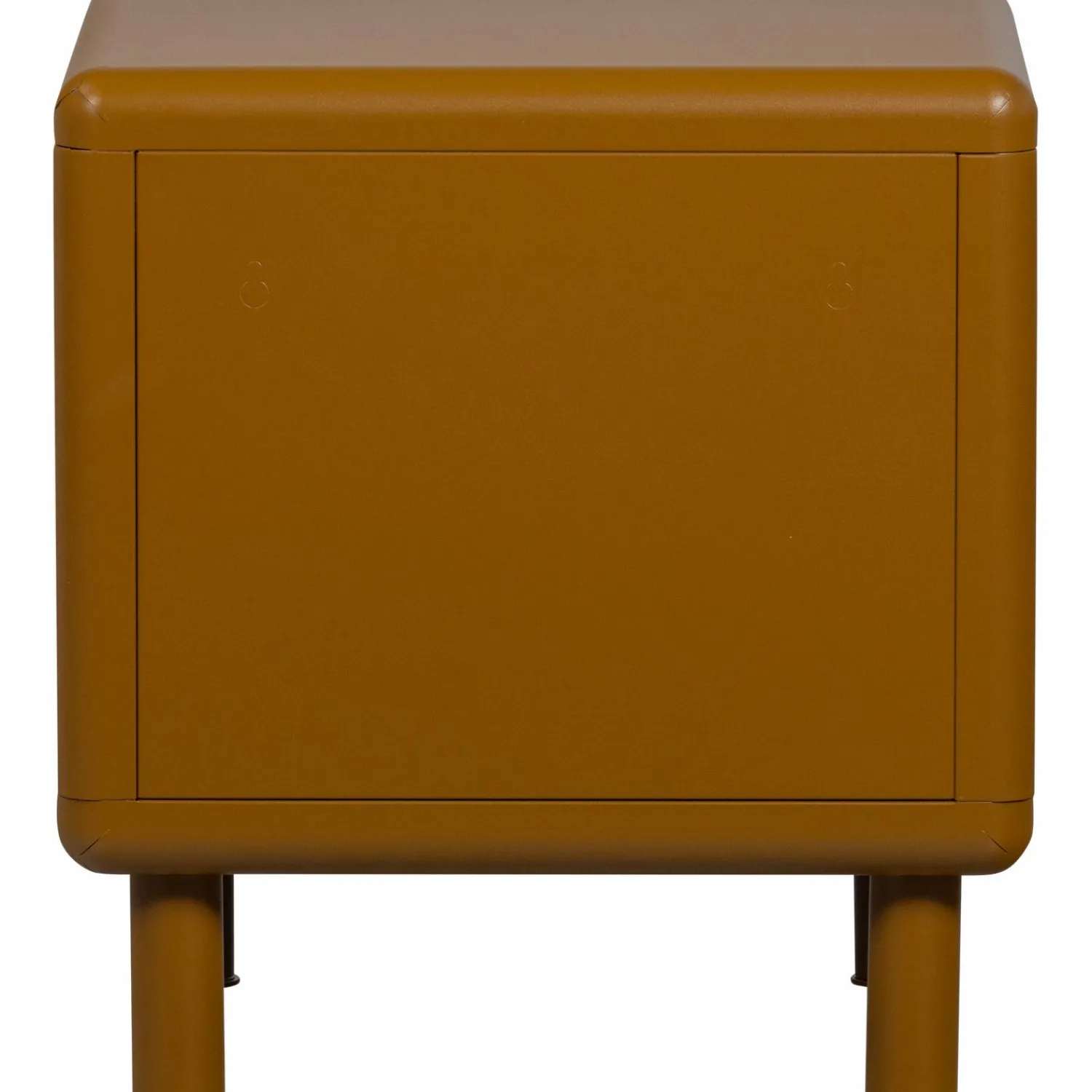 New WOOOD Rune ladekast/nachtkastje 2 lades metaal honinggeel