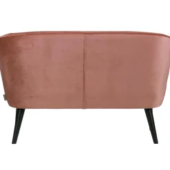Online WOOOD Sara bankje velvet oud Roze