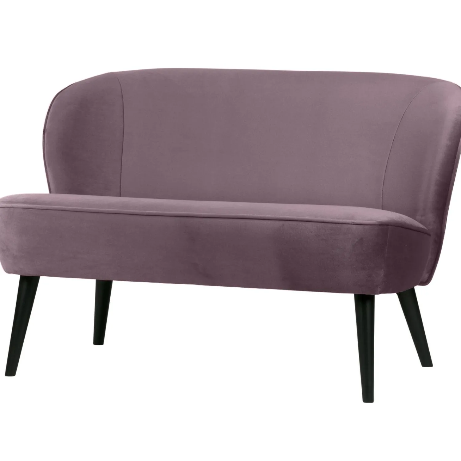 WOOOD Sara bankje velvet Warm lila