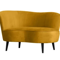 Discount WOOOD Sara lounge fauteuil links velvet Oker
