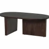 Hot WOOOD Seam salontafel mangohout donkerbruin