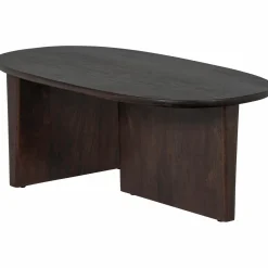Hot WOOOD Seam salontafel mangohout donkerbruin