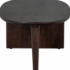 Hot WOOOD Seam salontafel mangohout donkerbruin