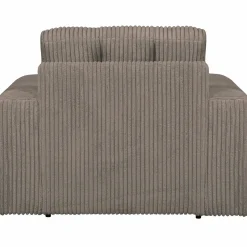 New WOOOD Second Date fauteuil ribstof Mud