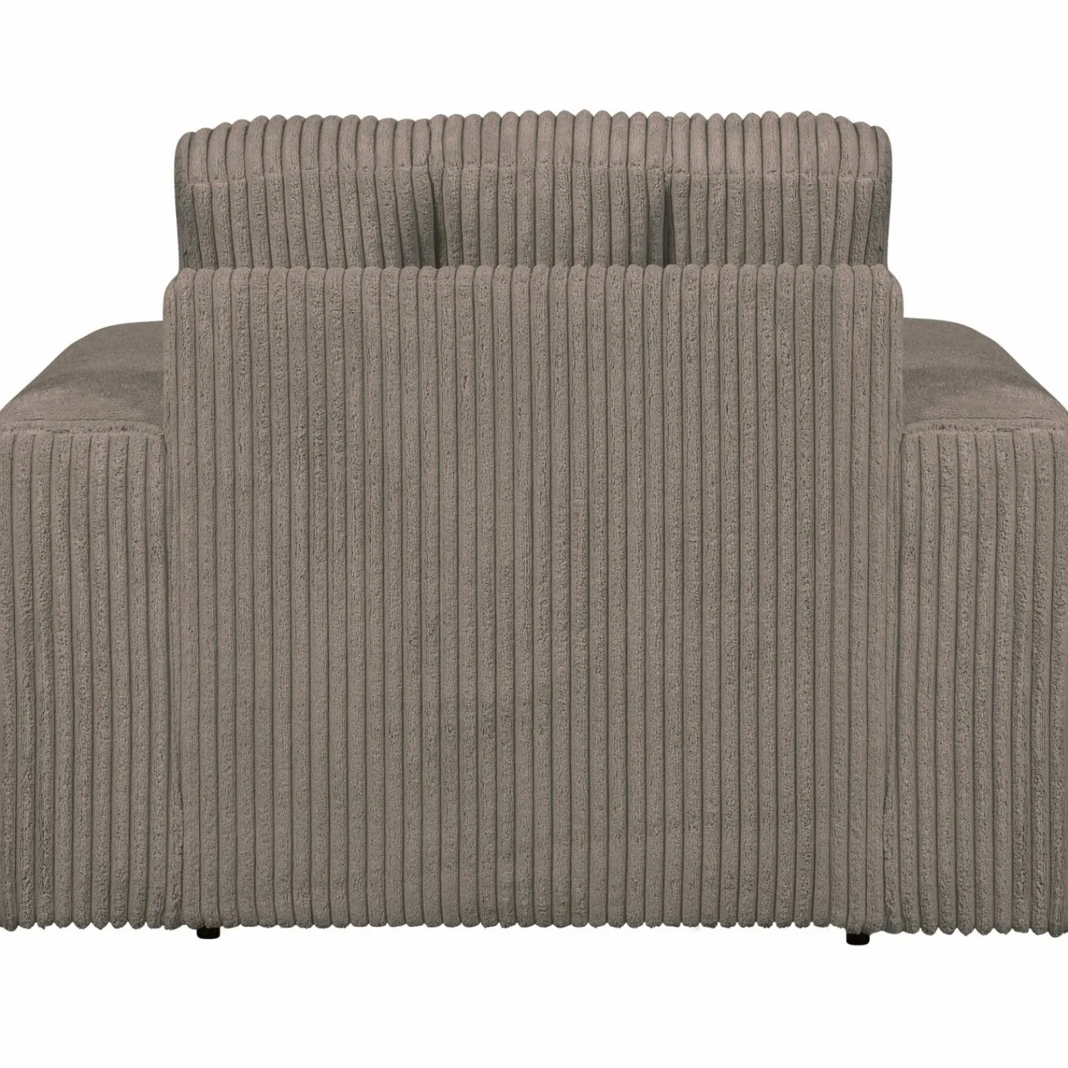 New WOOOD Second Date fauteuil ribstof Mud