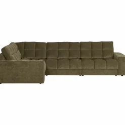 Sale WOOOD Second Date hoekbank rechts vintage Groen