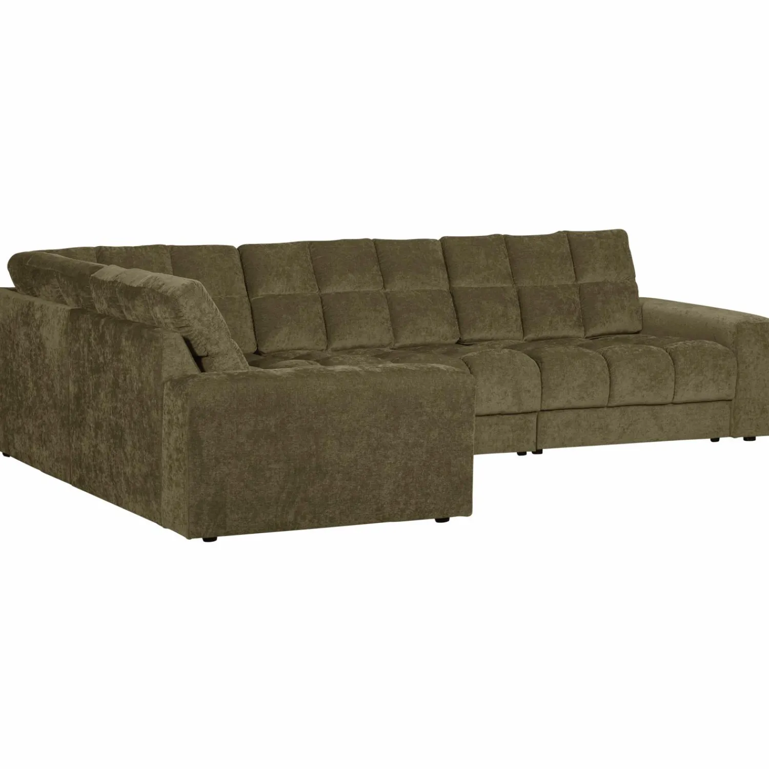 Sale WOOOD Second Date hoekbank rechts vintage Groen