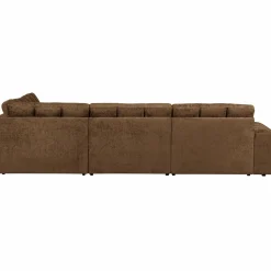Sale WOOOD Second Date hoekbank rechts structure velvet Brass
