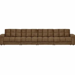 WOOOD Second Date 4-zits bank structure velvet Brass