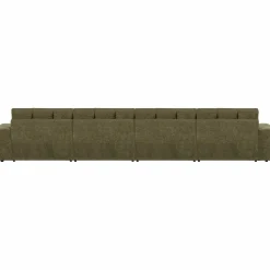 Clearance WOOOD Second Date 4-zits bank vintage Groen