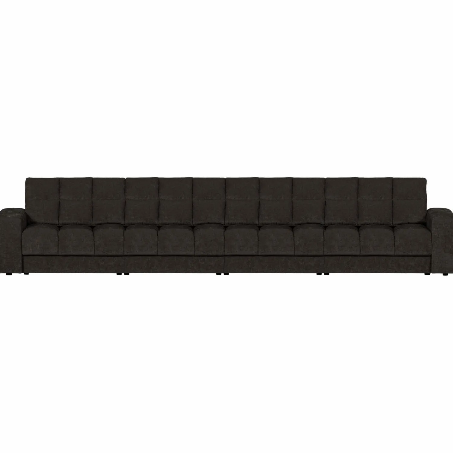 New WOOOD Second Date 4-zits bank vintage Antraciet