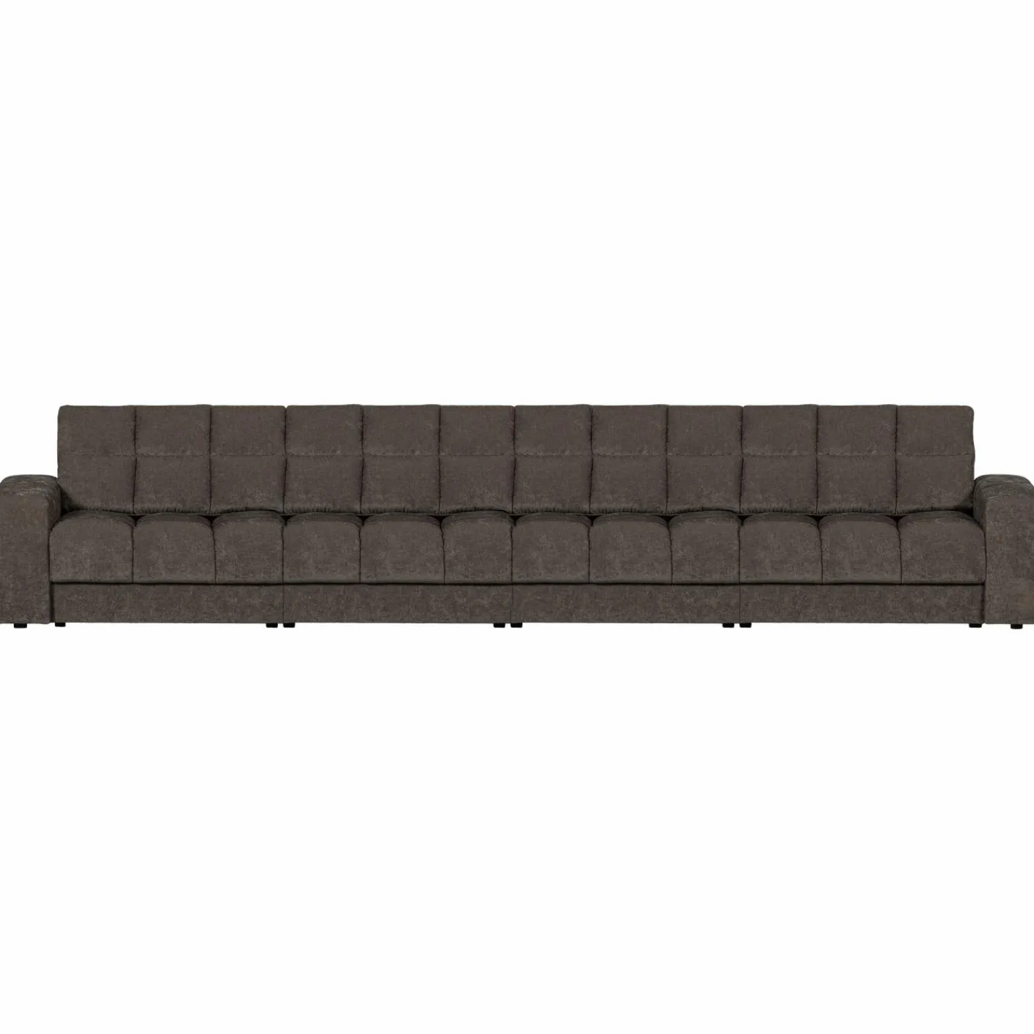 Discount WOOOD Second Date 4-zits bank vintage Warm grijs