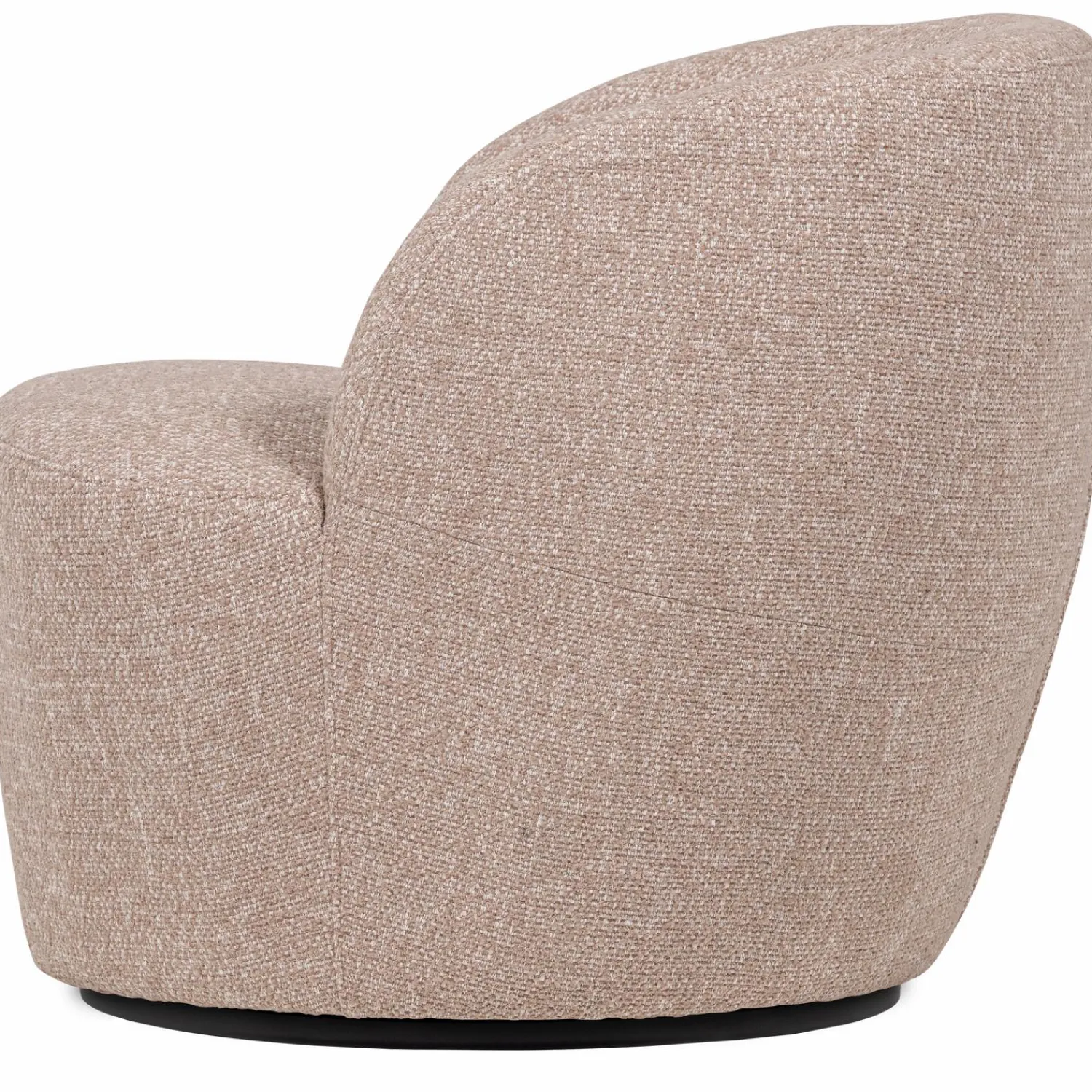 New WOOOD Serra draaifauteuil Naturel melange