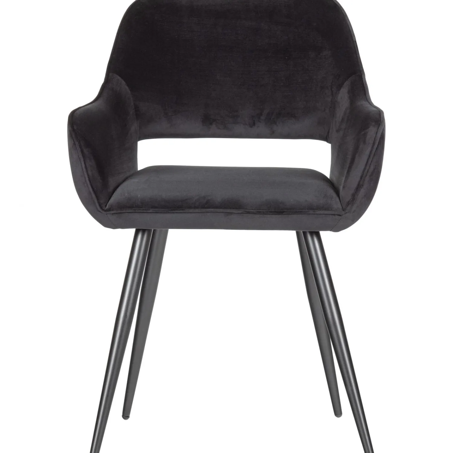 Outlet WOOOD Set v 2 - Jelle stoel velvet zwart