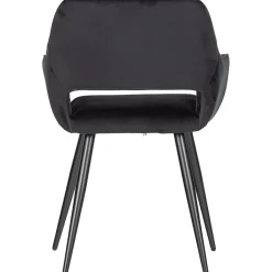 Outlet WOOOD Set v 2 - Jelle stoel velvet zwart