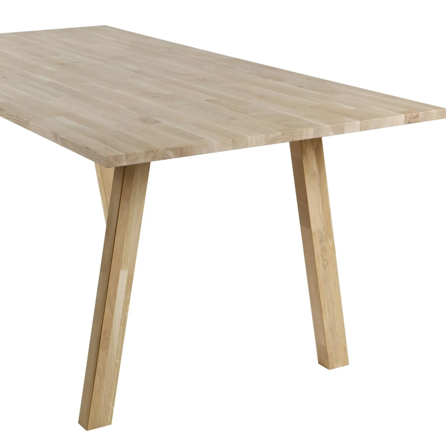 Online WOOOD Set v 2 - Tablo A-vorm poot eiken