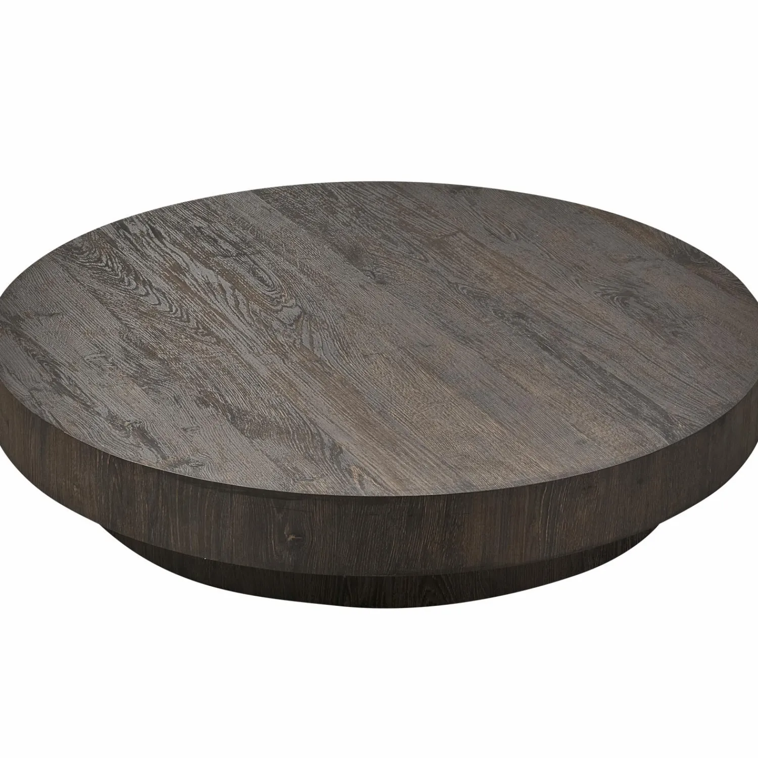 Discount WOOOD Shield Too salontafel mdf donkerbruin 20xø100 cm