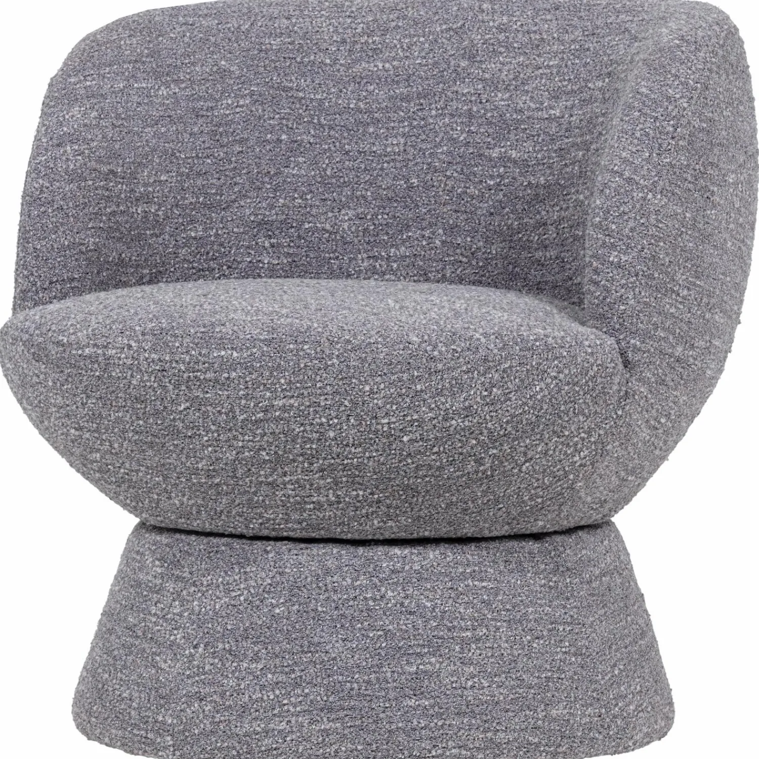 WOOOD Shuffle draaifauteuil Grijs melange