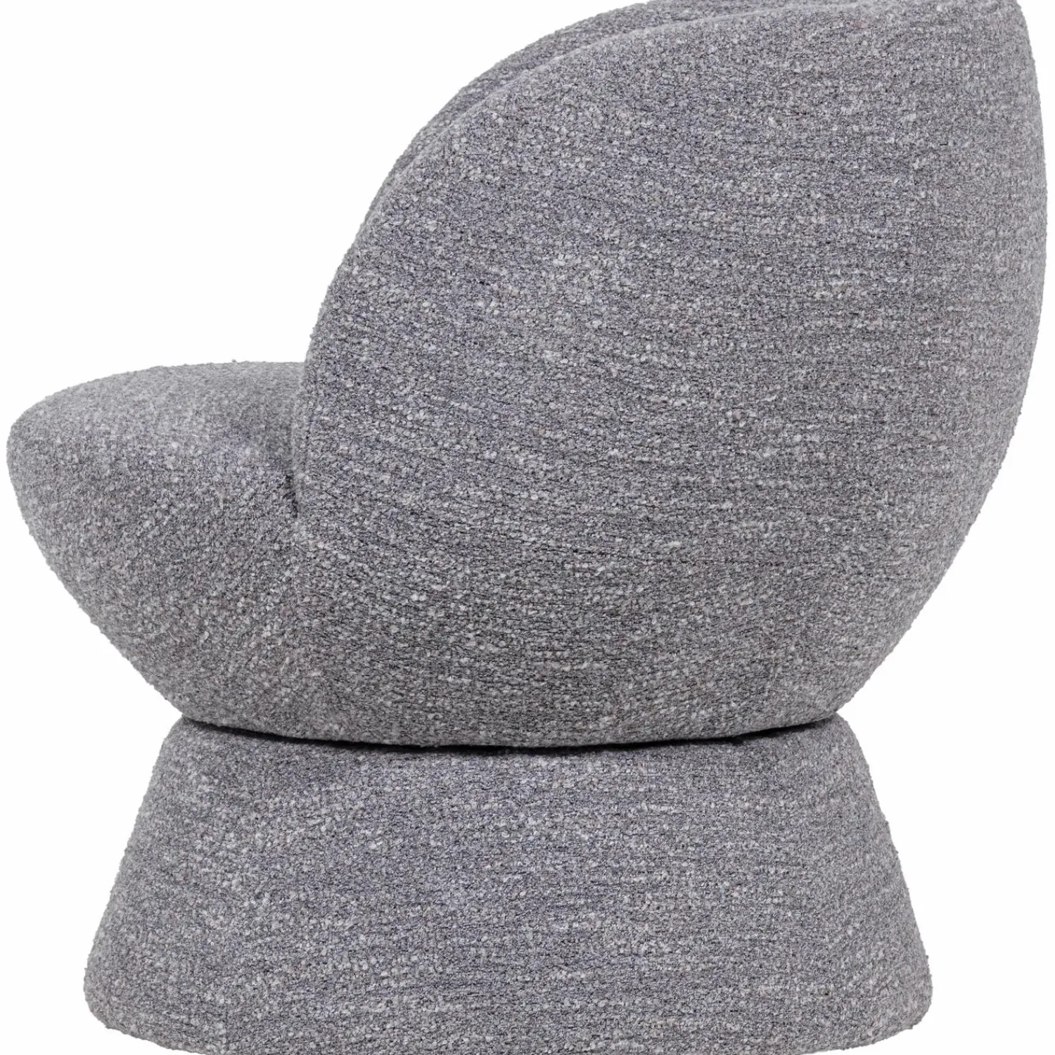 WOOOD Shuffle draaifauteuil Grijs melange