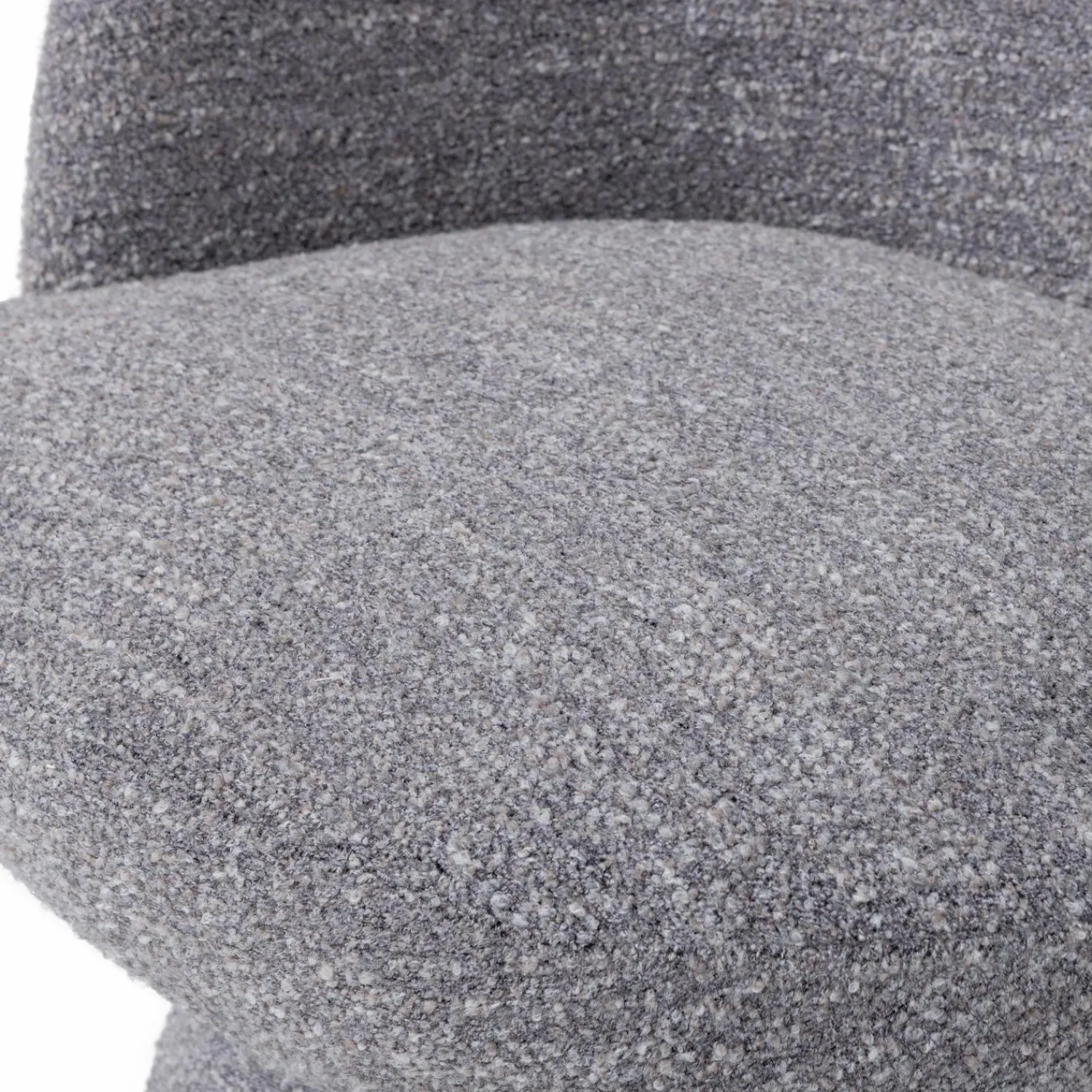 WOOOD Shuffle draaifauteuil Grijs melange