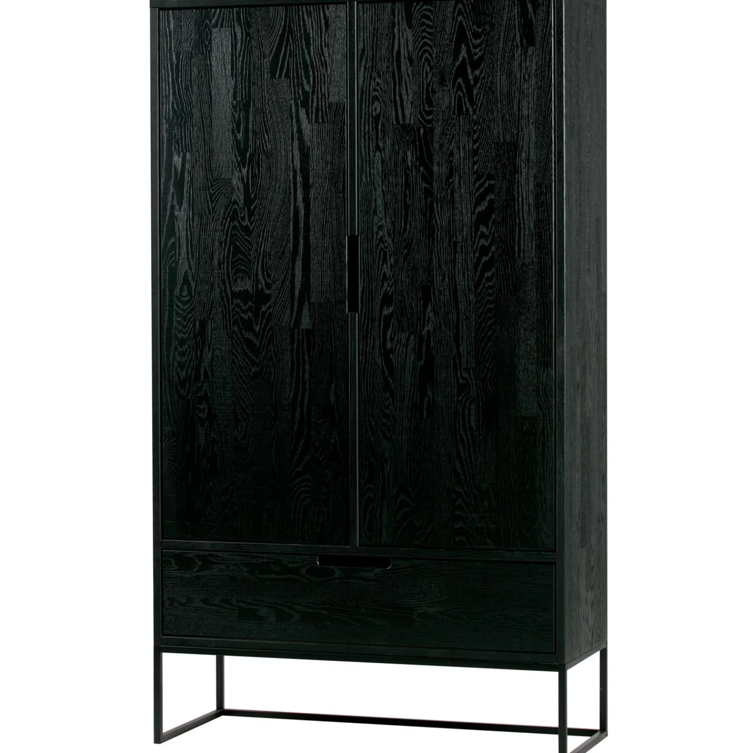 Clearance WOOOD Silas 2-deurs kast essen Blacknight