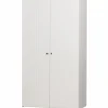 Outlet WOOOD Sipke garderobekast grenen wit