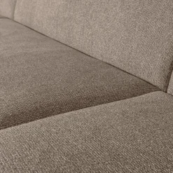 Clearance WOOOD Sloping U-vorm bank Lichtbruin melange
