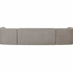 Online WOOOD Sloping U-vorm bank Off white melange
