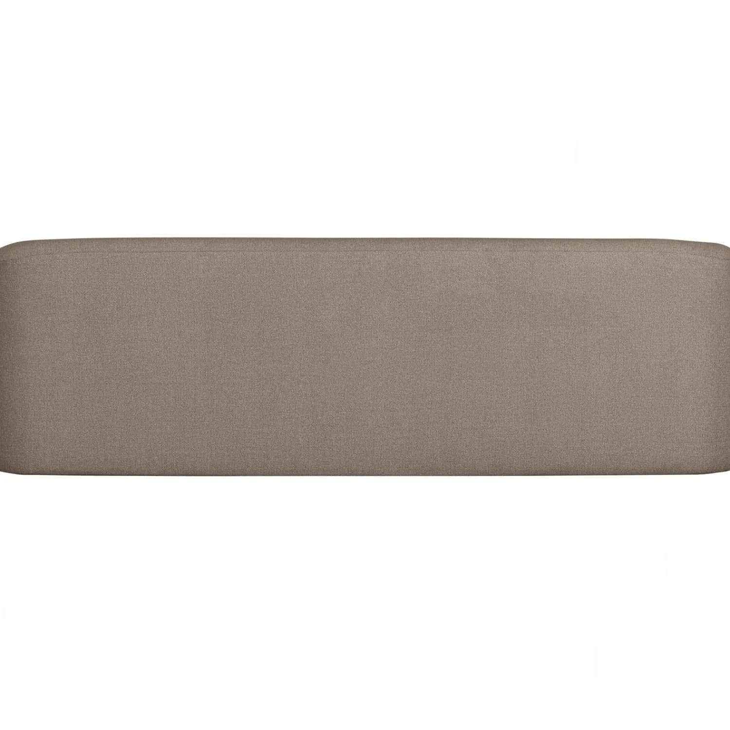 WOOOD Sloping 3-zits bank Lichtbruin melange