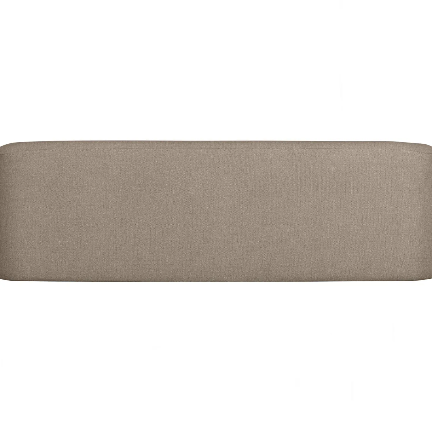 Clearance WOOOD Sloping 3-zits bank Naturel melange