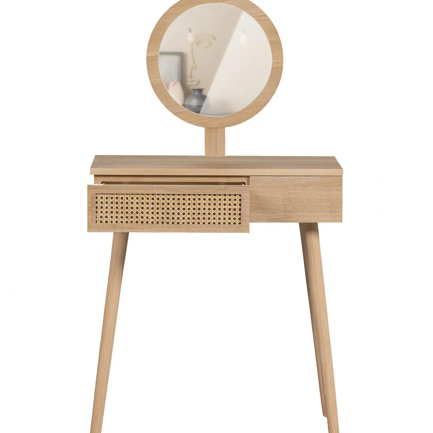 WOOOD Soof hal/kaptafel hout naturel
