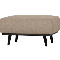 Outlet WOOOD Statement hocker bouclé Beige