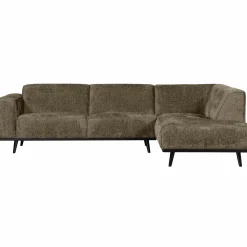 Sale WOOOD Statement hoekbank rechts structure velvet Bonsai
