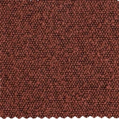 WOOOD Statement 3-zits bank 230 cm bouclé kastanje Kastanjebruin