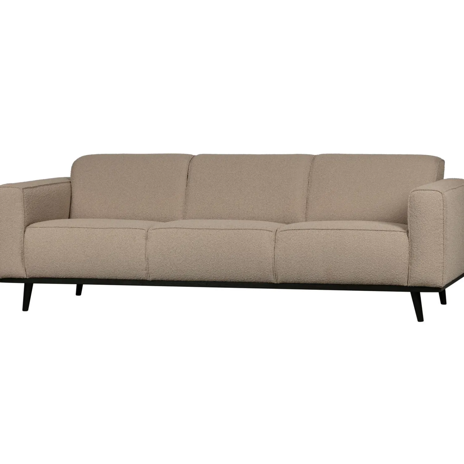 Discount WOOOD Statement 3-zits bank 230 cm bouclé Beige