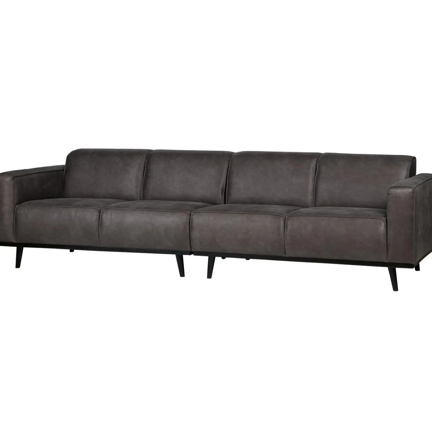 Sale WOOOD Statement 4-zits bank 280 cm ecoleer Donkergrijs