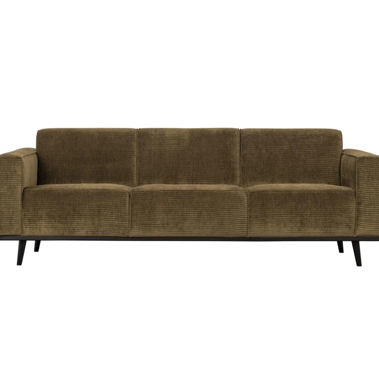 Discount WOOOD Statement 3-zits bank 230 cm ribstof Rots
