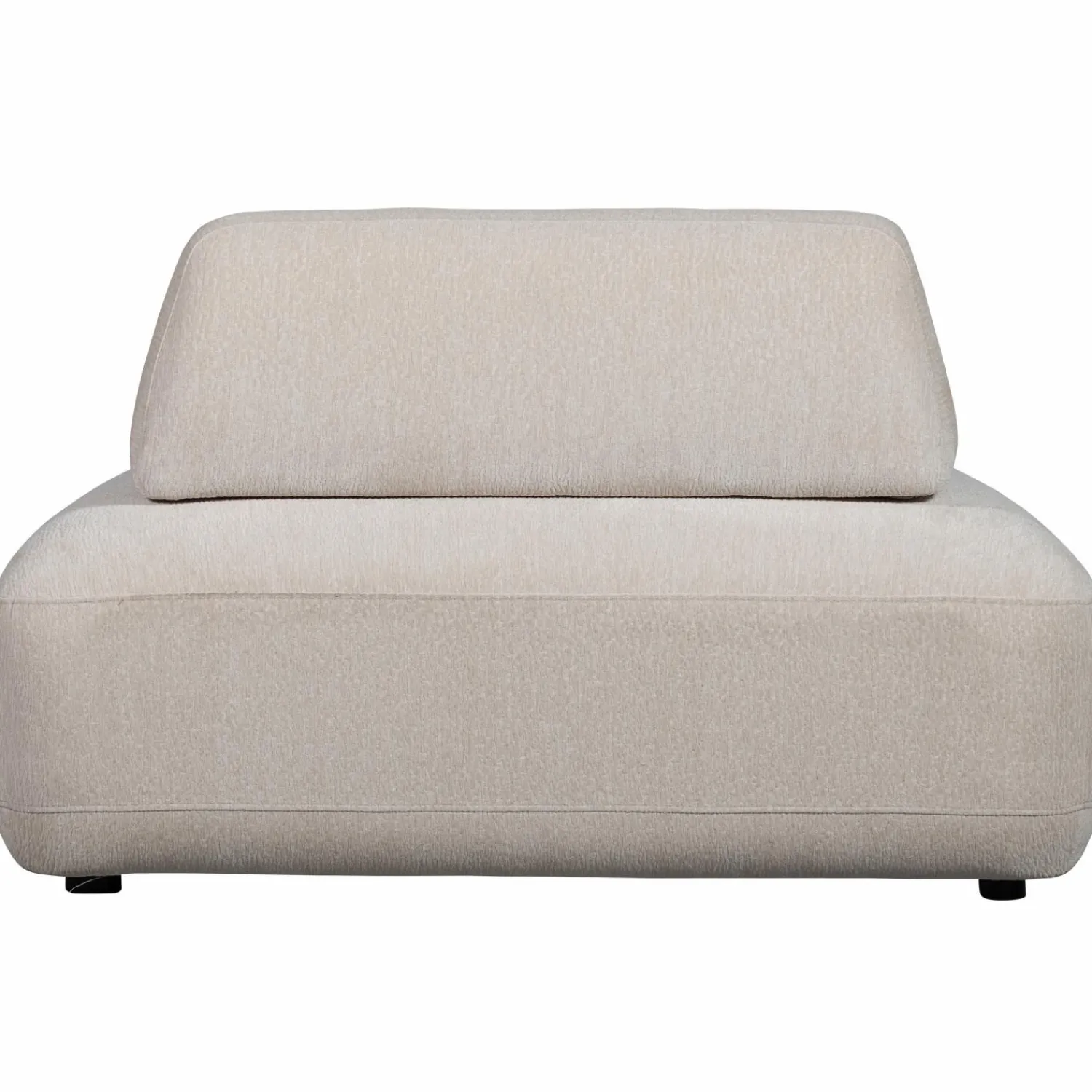 Outlet WOOOD Sterck fauteuil met verplaatsbare rugleuning Zand