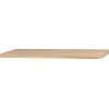 Best WOOOD Tablo tafelblad eiken naturel curved 200x90 cm