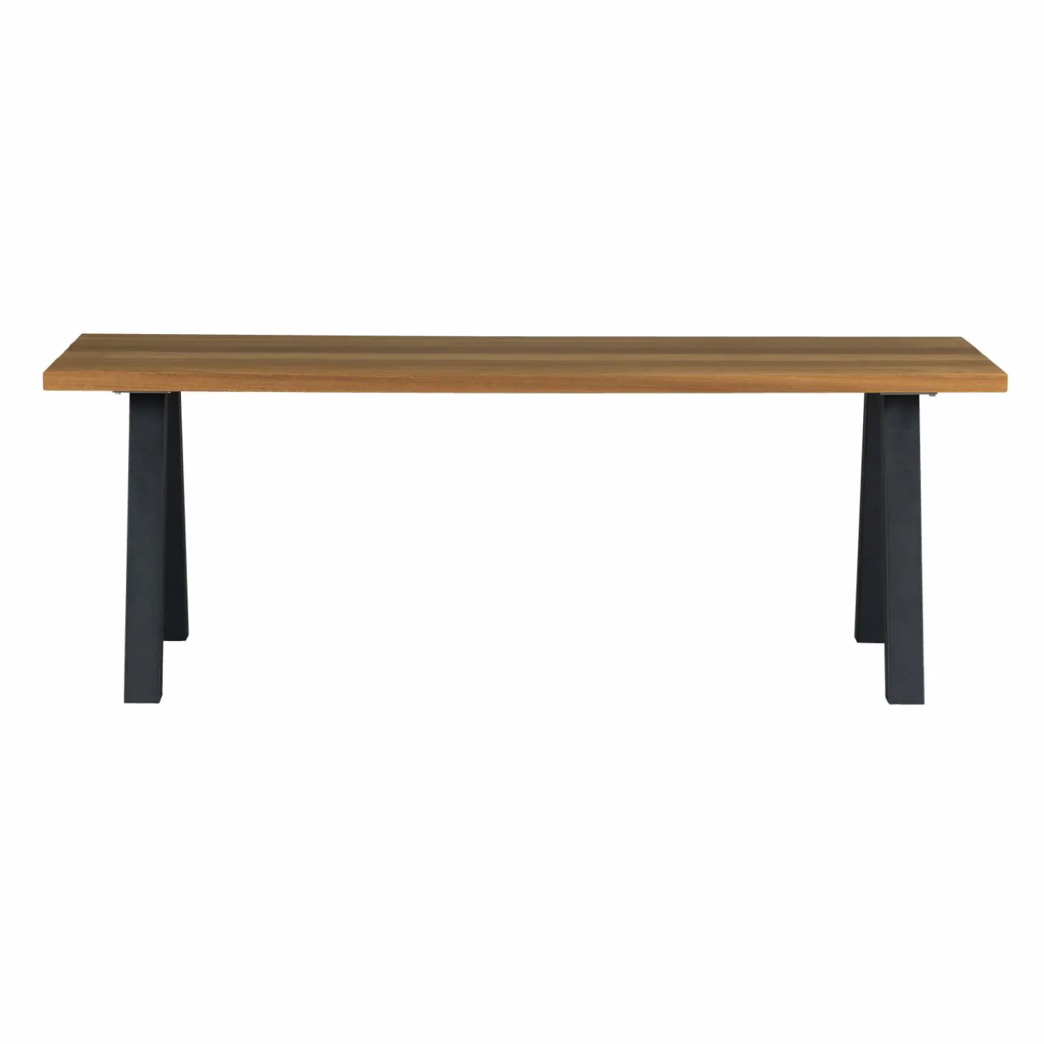 New WOOOD Tablo tuintafel ayous naturel met A-vorm poot metaal
