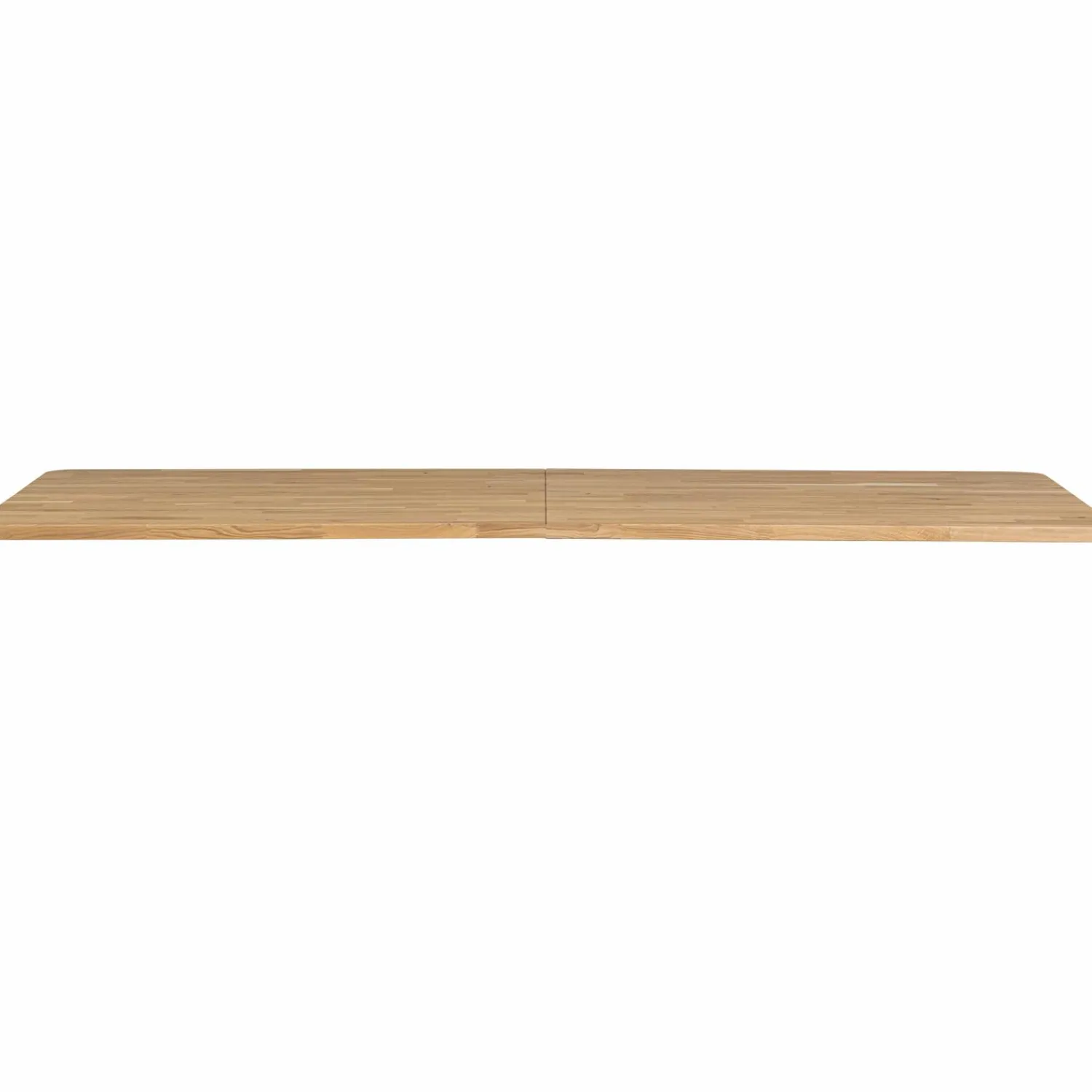Sale WOOOD Tablo XL tafelblad eiken naturel curved 240x100 cm