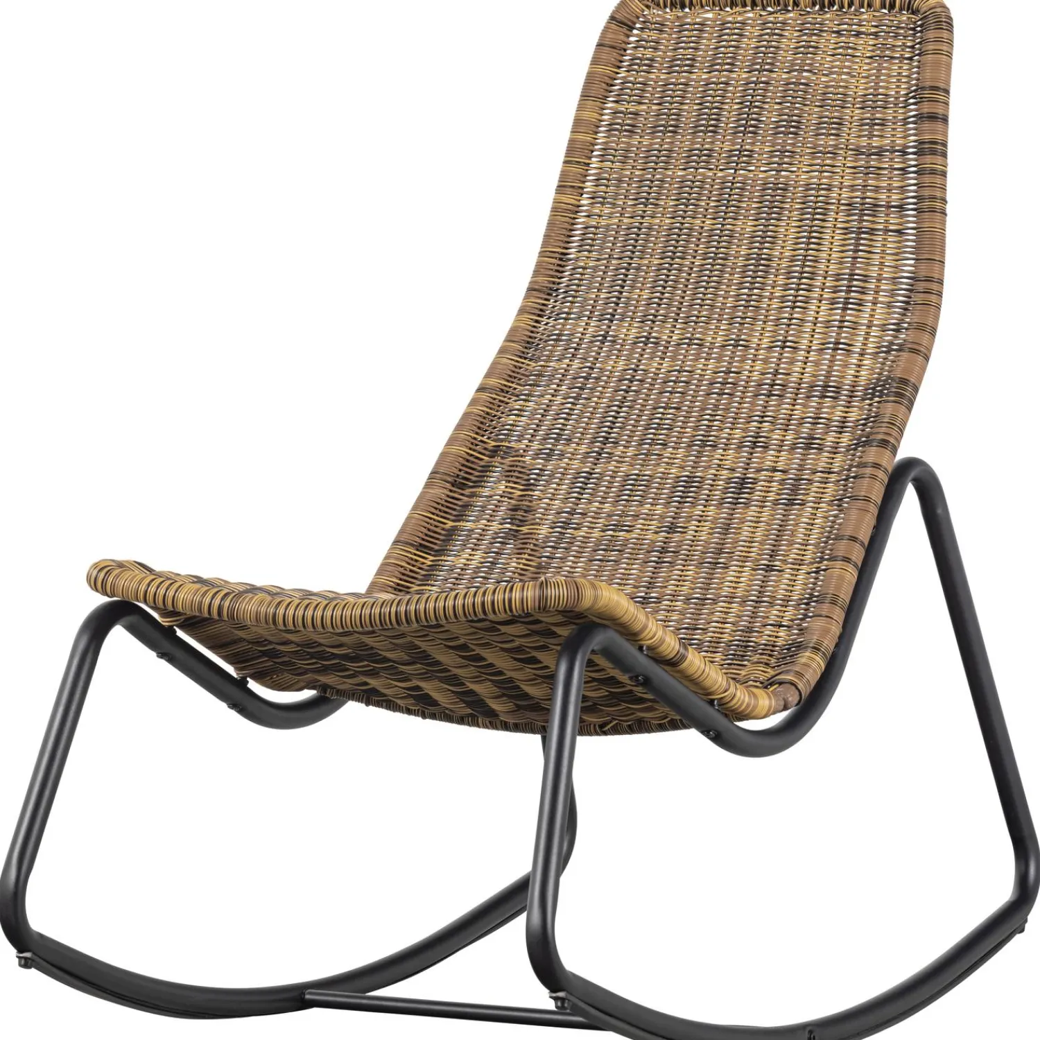 Outlet WOOOD Tom tuin schommelstoel Naturel
