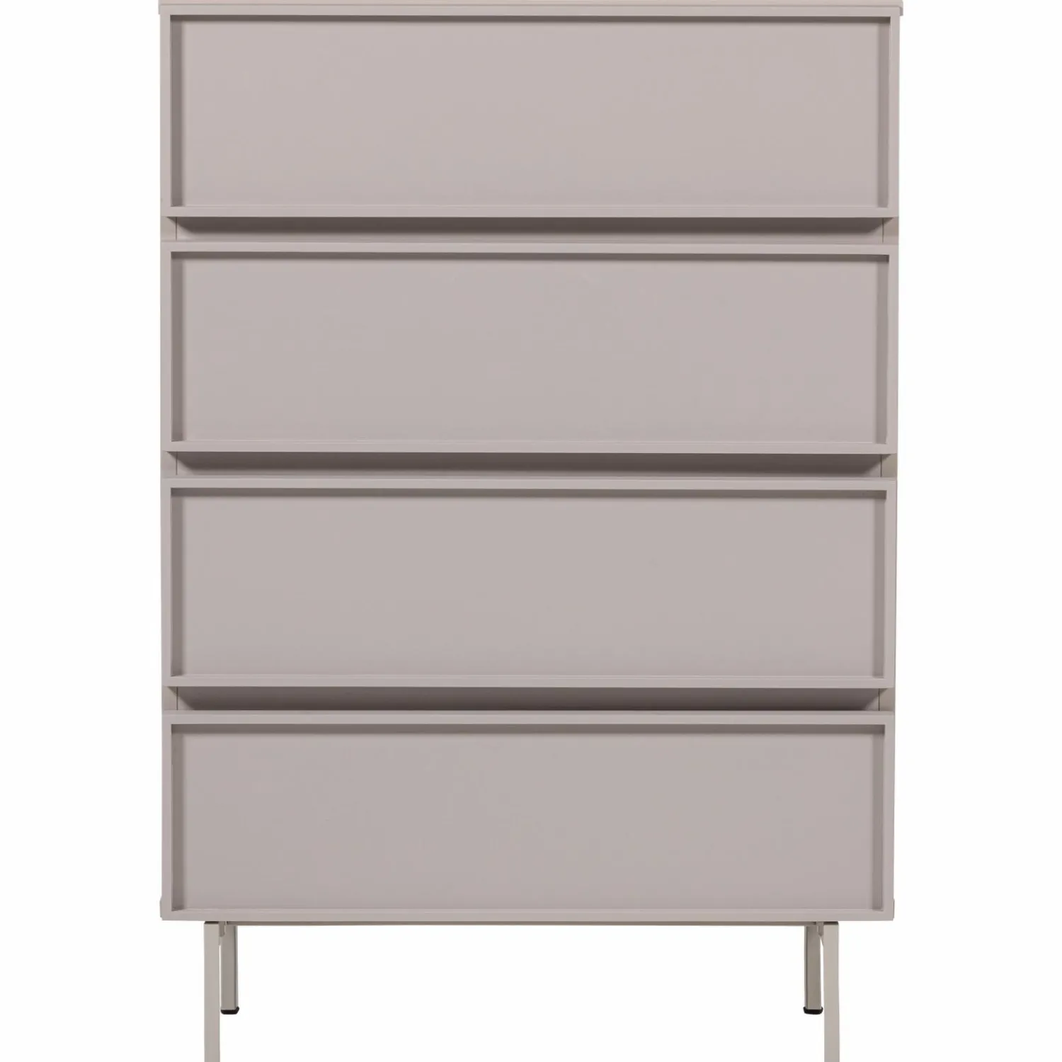 Online WOOOD Tours ladekast 4 lades melamine/MDF zand