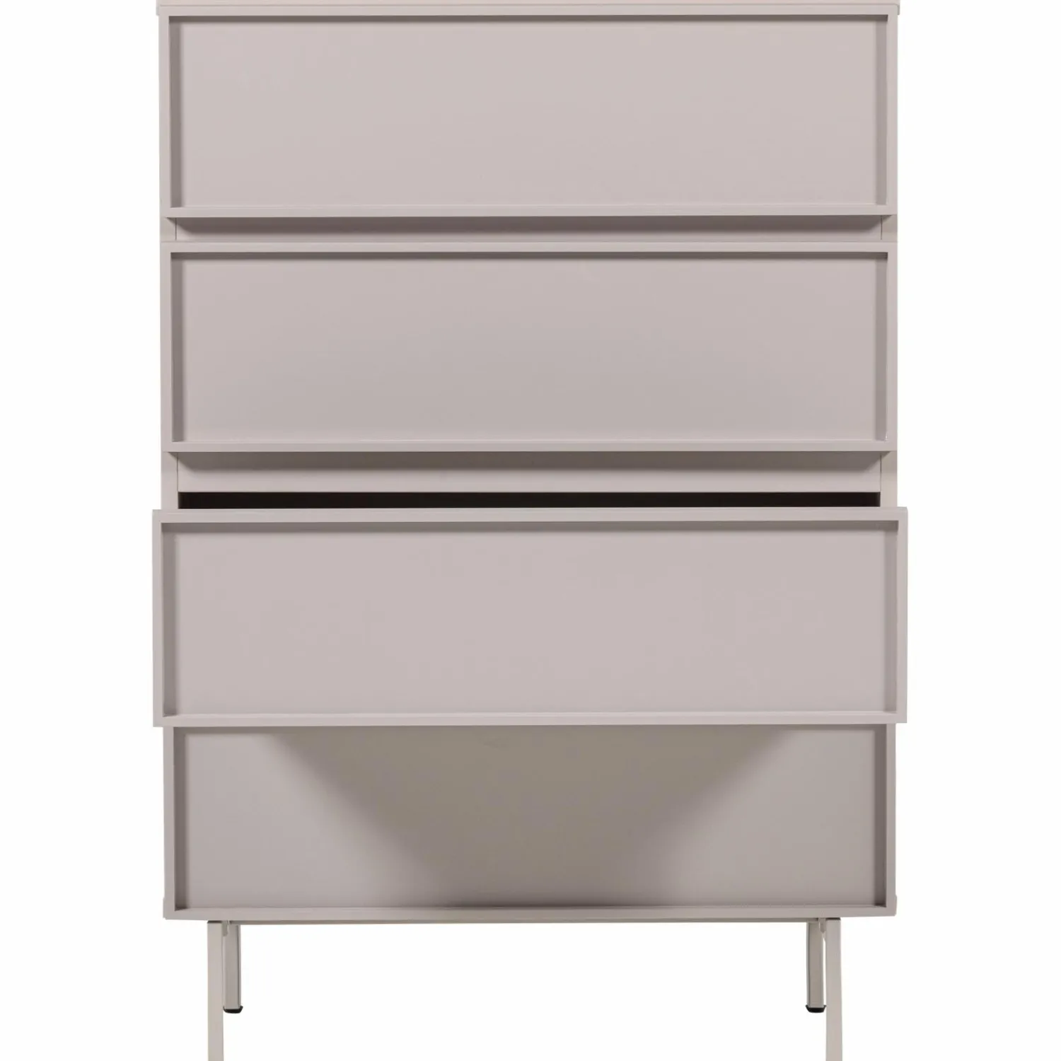 Online WOOOD Tours ladekast 4 lades melamine/MDF zand