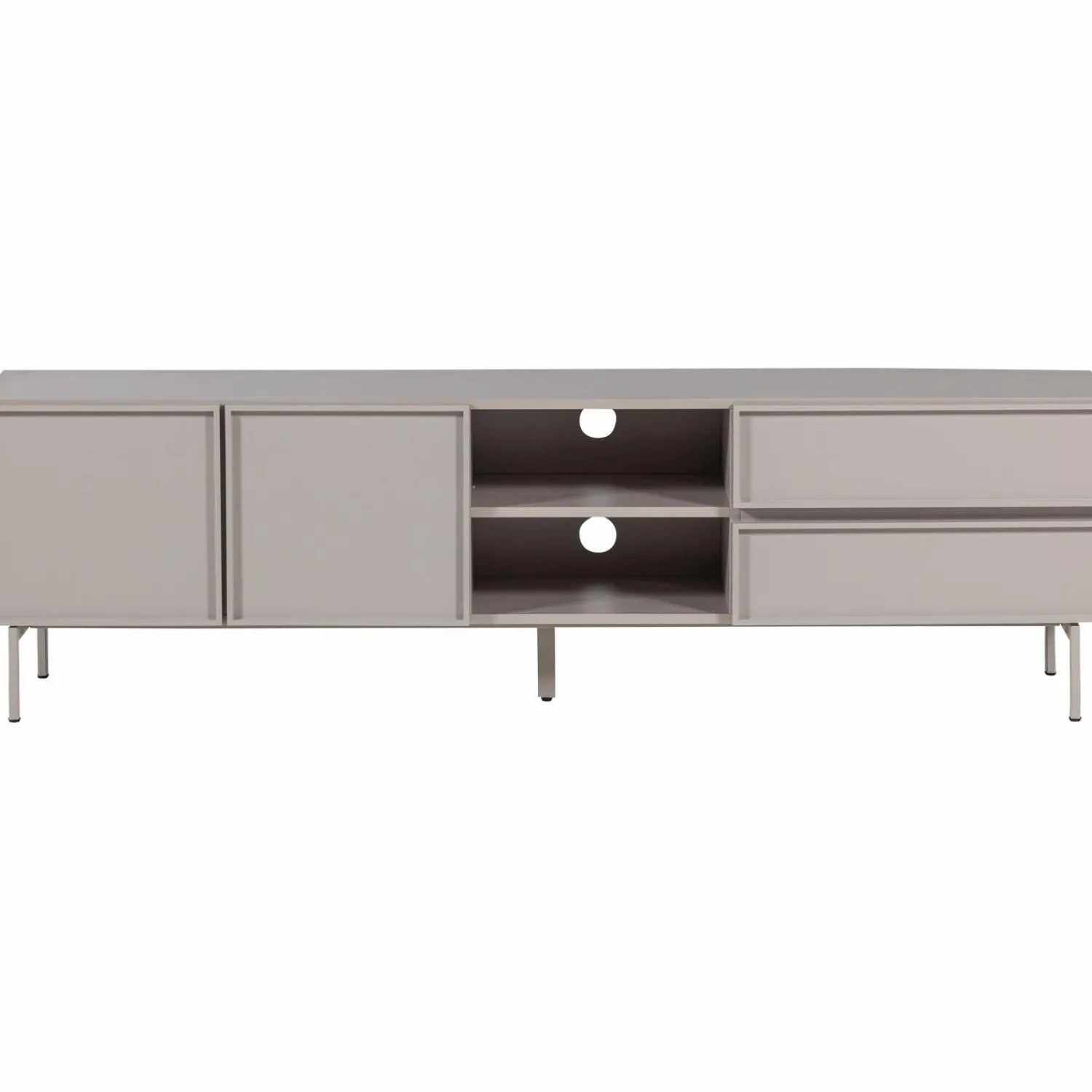 Clearance WOOOD Tours tv meubel 180 cm melamine/ Zand