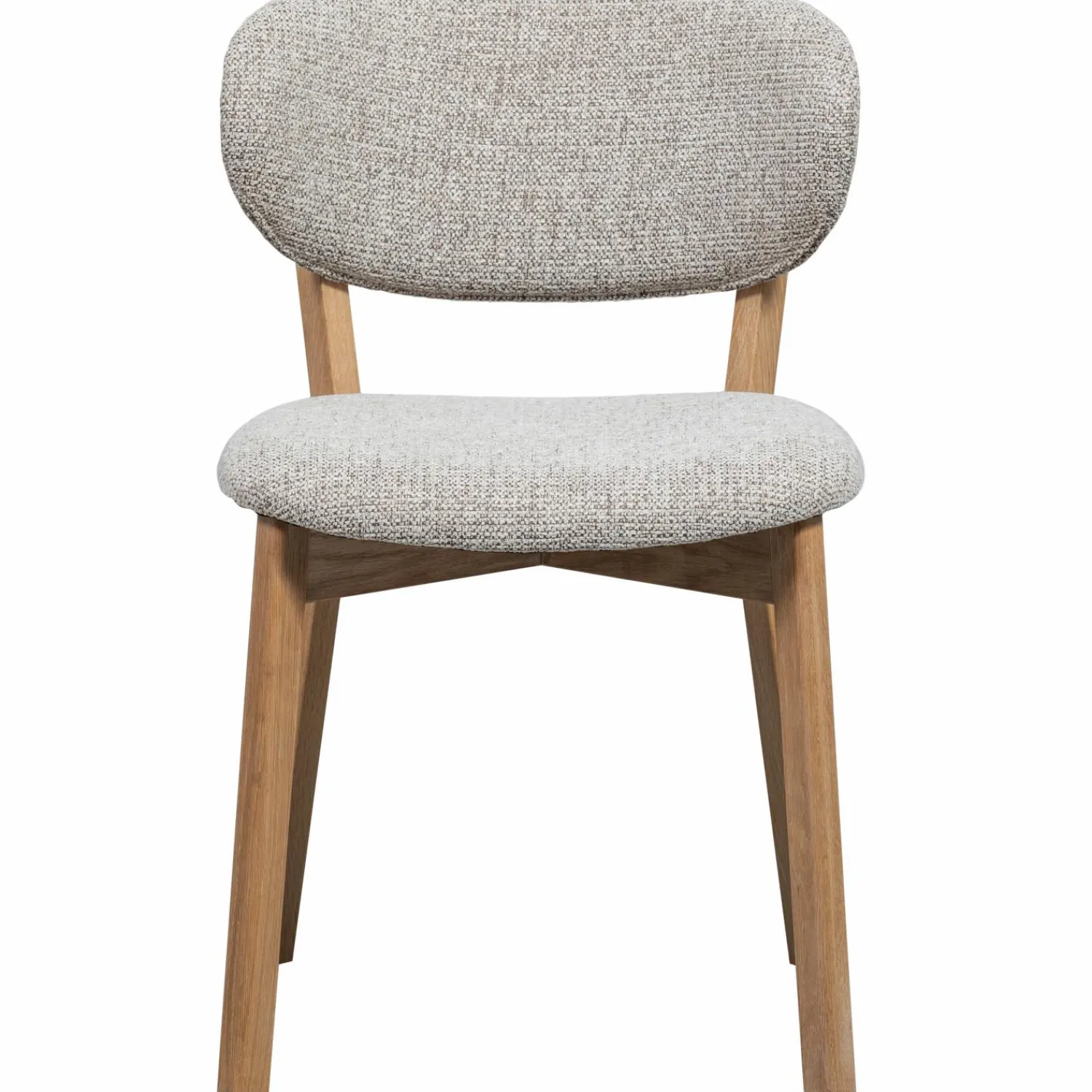 Clearance WOOOD Udar eetkamerstoel met houten frame Naturel