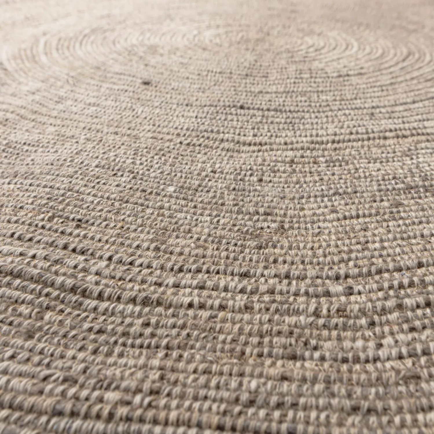 Sale WOOOD Utopia vloerkleed rond naturel ø200 cm