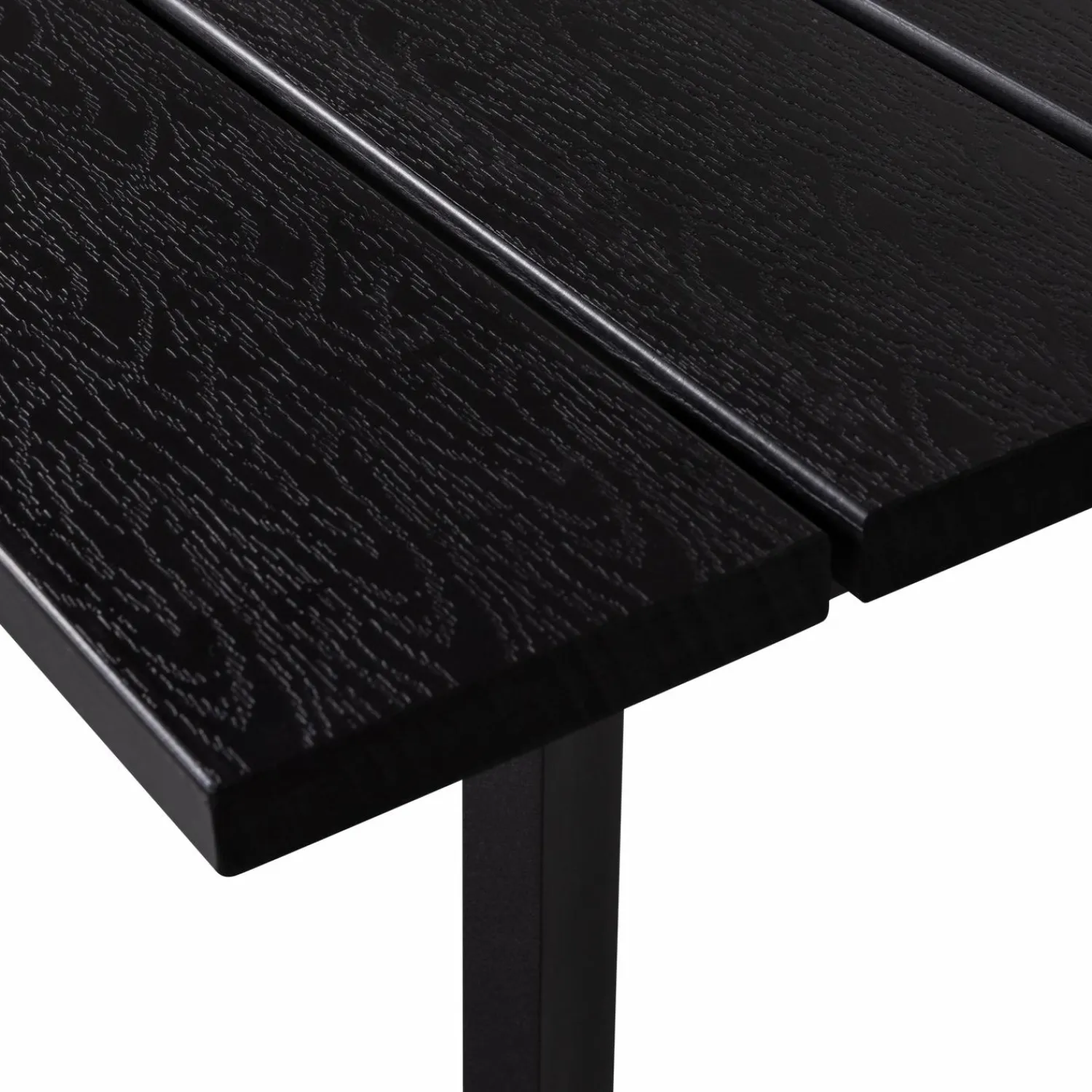 Discount WOOOD Veerle tuintafel aluminium/polywood antraciet 220x100 cm